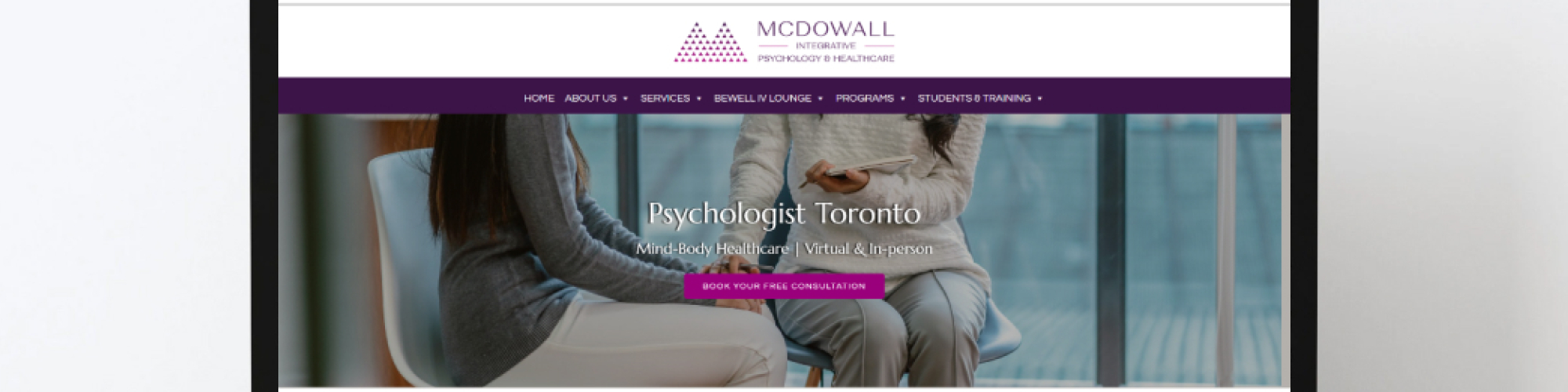 McDowall Integrative Psychology & Healthcare- Psychologist Toronto